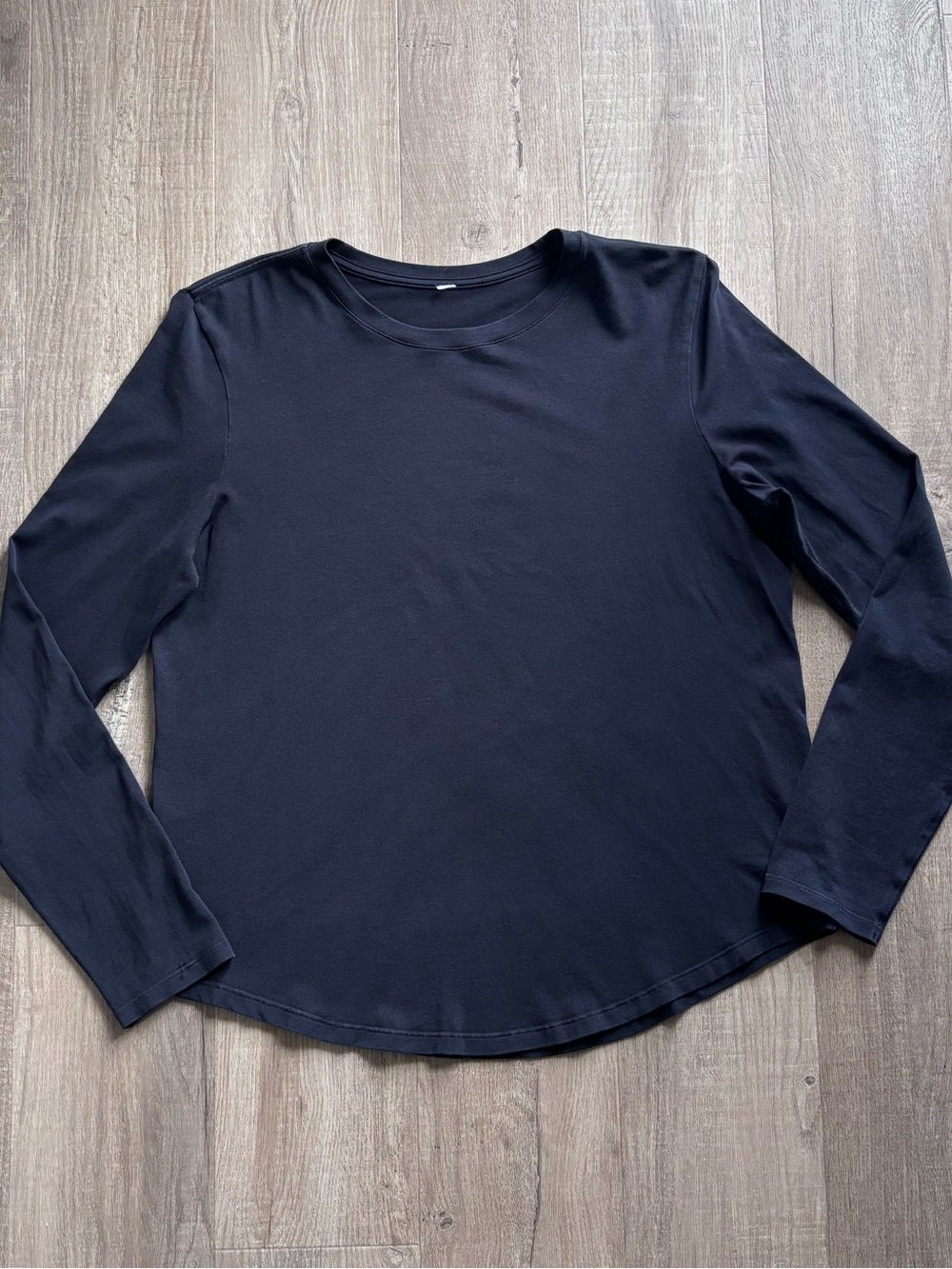Lululemon Longsleeve Cotton Shirt in Black